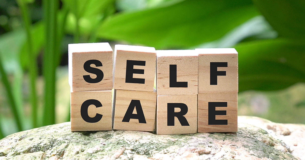 Self care is important for mental wellbeing